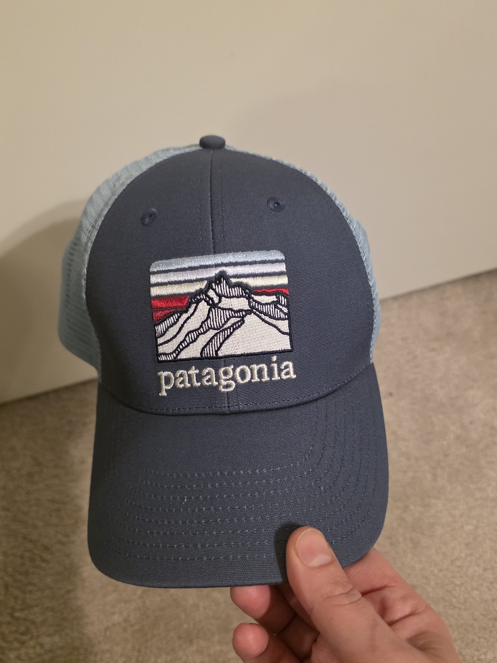 Patagonia Men's Blue Trucker Hat